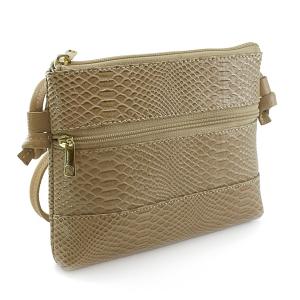 beige satchel bolsa