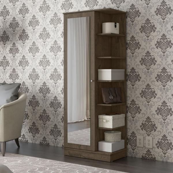 Sapateira Espelho Multiuso Lisboa Imbuia