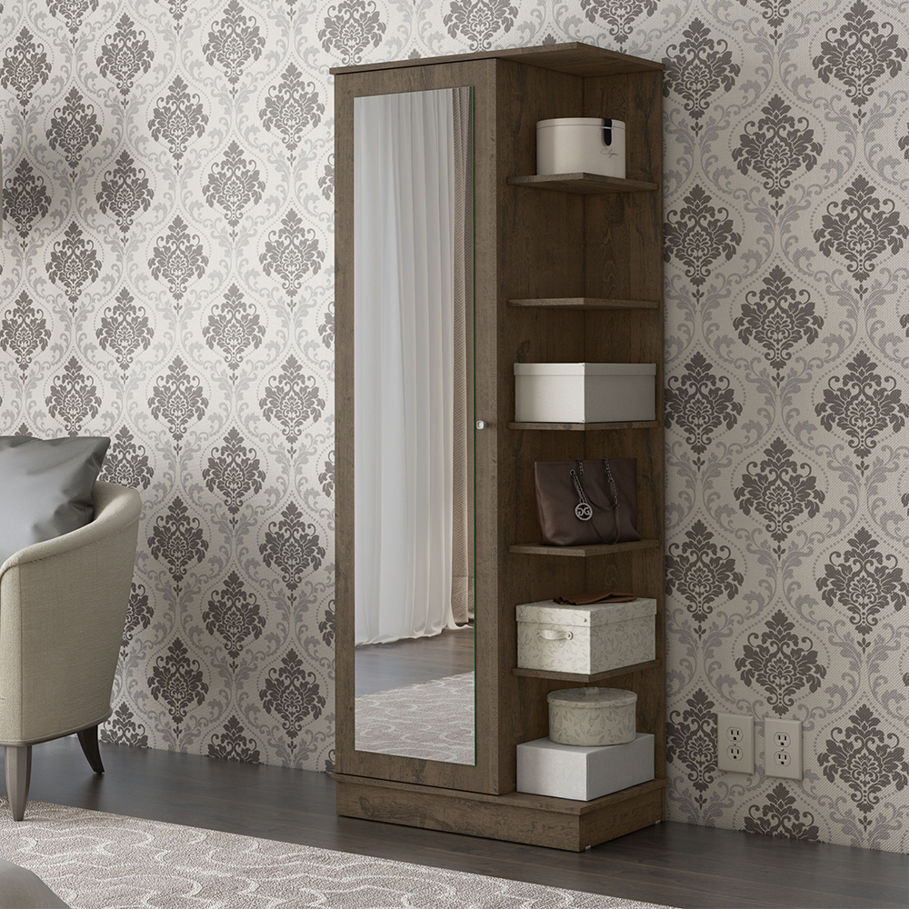 Zoom Sapateira Espelho Multiuso Lisboa Imbuia