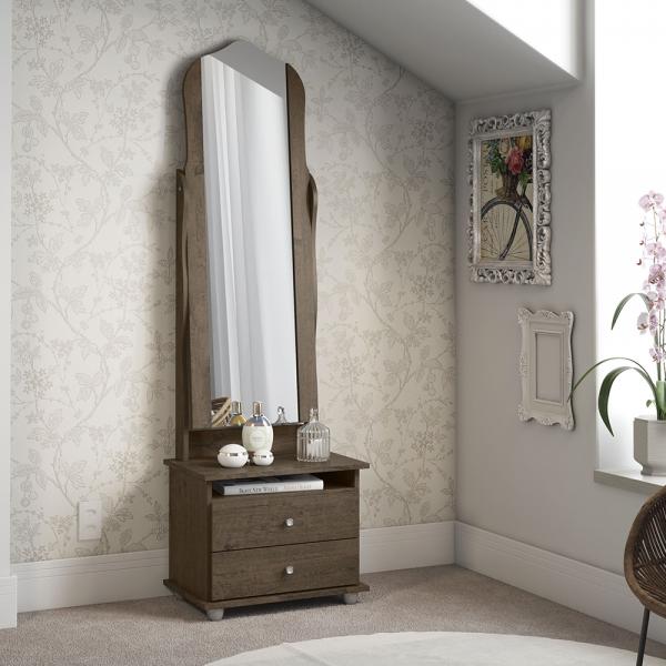 Toucador Criado Espelho Magic New Imbuia